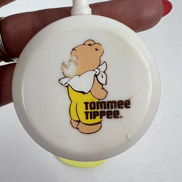 Vintage Baby's First Rattle Stahlwood Toy Made in Hong Kong Tommee Tippee Lot 2 - Picture 4 of 9